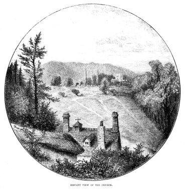 Kilise ve Katedral. Hıristiyan mimarisi.