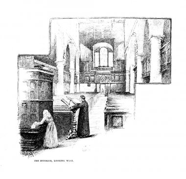 Kilise ve Katedral. Hıristiyan mimarisi.