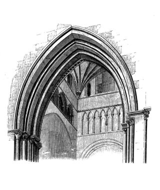 Kilise ve Katedral. Hıristiyan mimarisi.