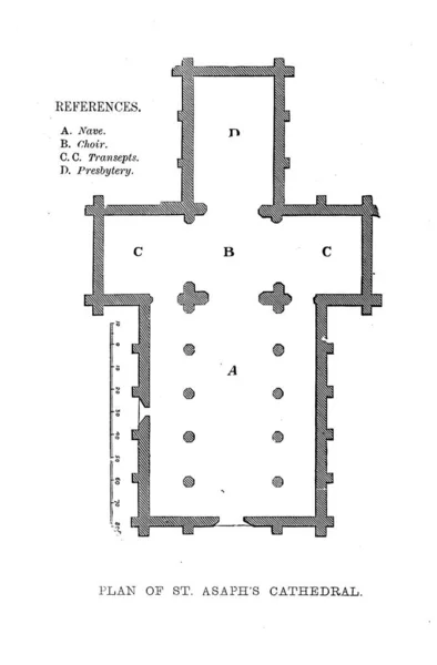 Kościół Katedra Architektura Chrześcijańska — Zdjęcie stockowe