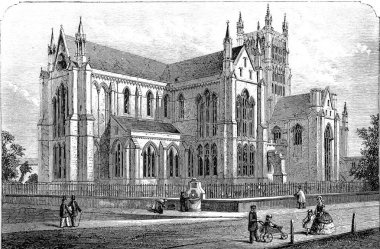 Kilise ve Katedral. Hıristiyan mimarisi.