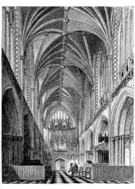 Kilise ve Katedral. Hıristiyan mimarisi.