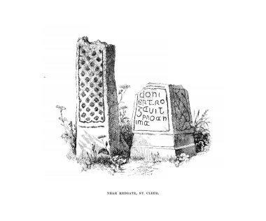 Çapraz. Anıt. Retro ve eski görüntü