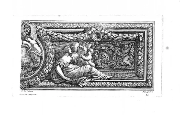 Ornamento Elemento Decorativo — Foto Stock