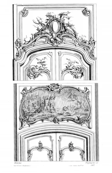 Ornamento Elemento Decorativo — Foto Stock