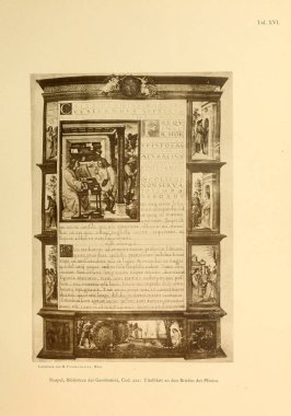 Hıristiyan illüstrasyon. Eski görüntü