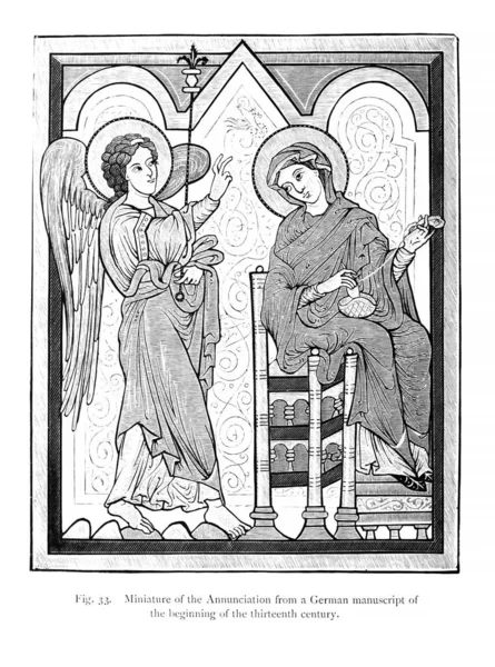 Christian Illustration Old Image — Stock Photo, Image