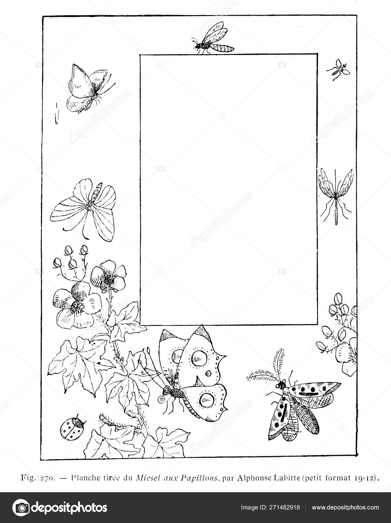 Jugendstil Malvorlagen Vintage - Ausmalbilder Guru