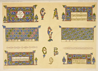 Hıristiyan illüstrasyon. Eski görüntü