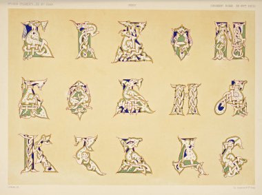 Hıristiyan illüstrasyon. Eski görüntü