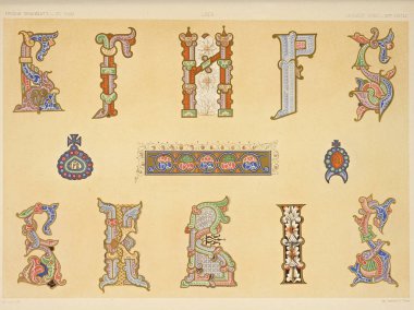 Hıristiyan illüstrasyon. Eski görüntü