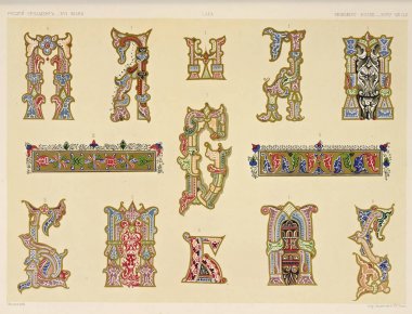 Hıristiyan illüstrasyon. Eski görüntü