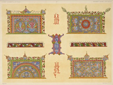 Hıristiyan illüstrasyon. Eski görüntü