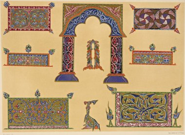 Hıristiyan illüstrasyon. Eski görüntü