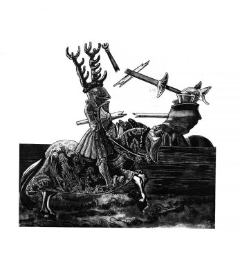 Şövalyeler turnuvası. Eski görüntü