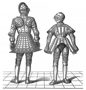 Şövalyeler turnuvası. Eski görüntü