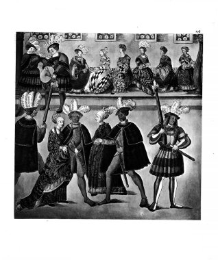 Şövalyeler turnuvası. Eski görüntü