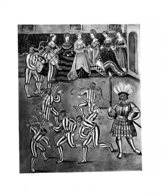 Şövalyeler turnuvası. Eski görüntü