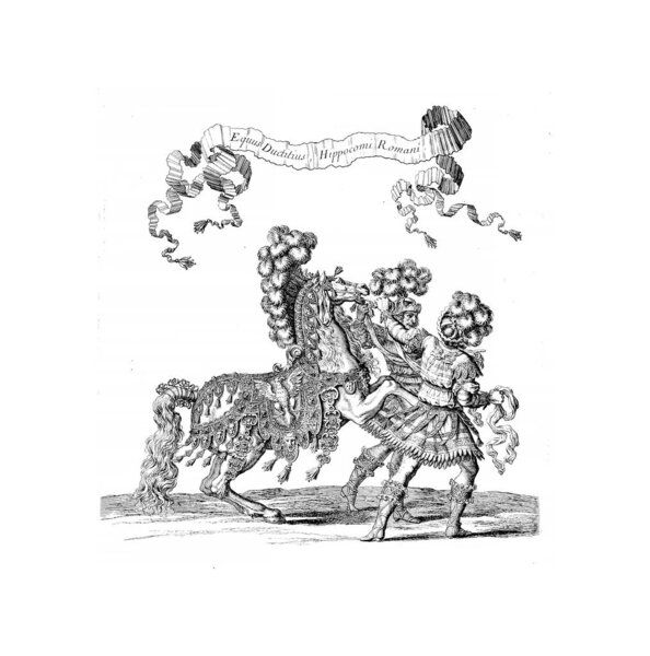 Knights tournament. Old image