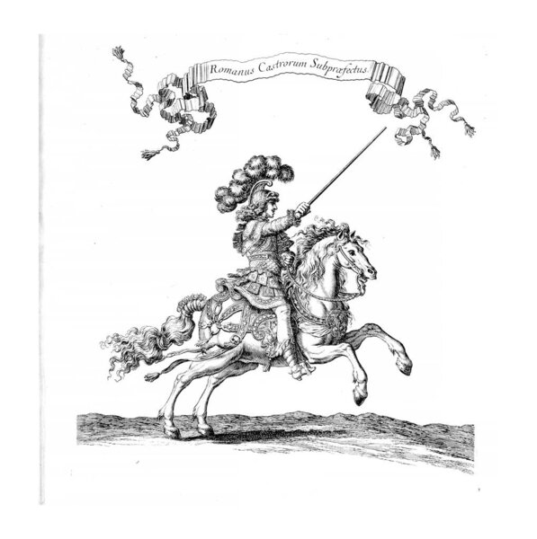 Рыцарский турнир. Старое изображение
