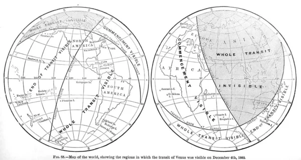 Astronomische Illustratie Oude Afbeelding — Stockfoto