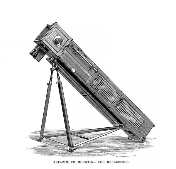 Astronomická Ilustrace Retro Obrázek — Stock fotografie
