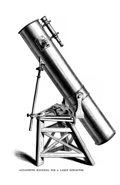 Αστρονομική Απεικόνιση Ρετρό Εικόνα — Φωτογραφία Αρχείου