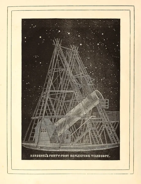 Astronomisk Illustration Gamla Bilder — Stockfoto