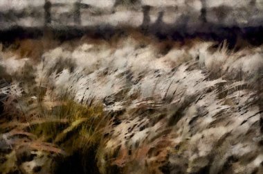 Boyalı soyut illüstrasyon. Doku arka planı