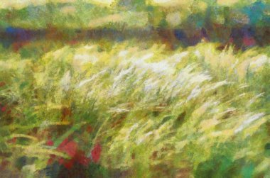 Boyalı soyut illüstrasyon. Doku arka planı