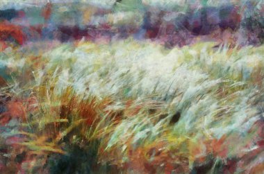 Boyalı soyut illüstrasyon. Doku arka planı