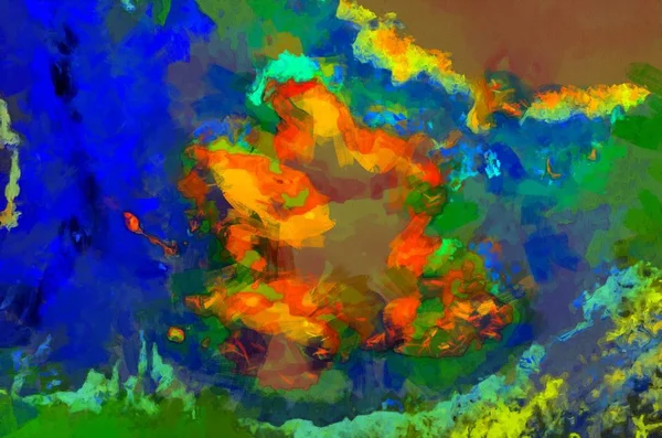 Abstract Illustration Of The Sky Dramatic Clouds Stock Images Page Everypixel