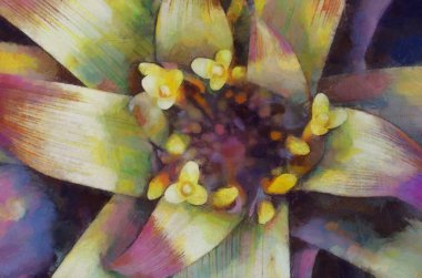 Çiçek arka plan, Sanat unsuru. Suluboya.