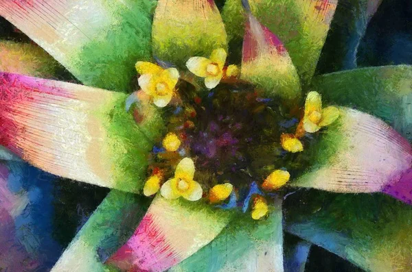 Blumenhintergrund Kunstelement Aquarell — Stockfoto