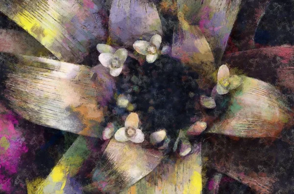Flower Background Art Element Watercolor — Stock Photo, Image
