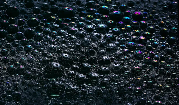 水滴と反射の形態 — ストック写真