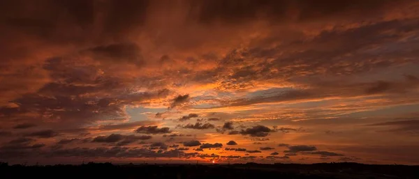 Paisajes Marinos Con Nubes Increíbles — Foto de Stock