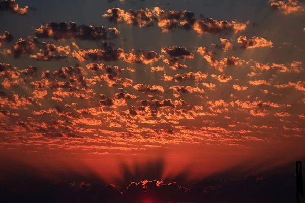 Landschaften Mit Erstaunlichen Wolken — Stockfoto