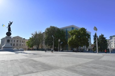 Kharkiv Ukrayna 'da tek şehir Avrupa Konseyi Ödülleri tam bir set vardır: diploma, fahri bayrağı, Avrupa tablo ve Avrupa Ödülü