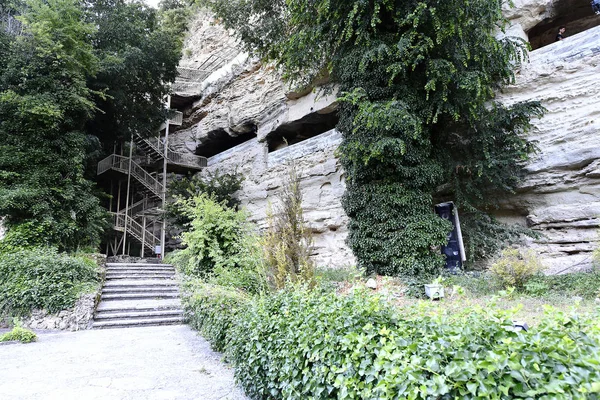 Monastère Aladzha Ruines Monastère Rocheux Orthodoxe 12Ème Siècle Centre Varna — Photo