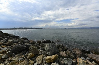 Nessebar Arnavut kaldırımlı sokakları ile eski şehir cape bulunur.