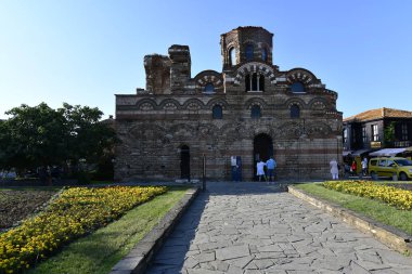 Nessebar Arnavut kaldırımlı sokakları ile eski şehir cape bulunur.
