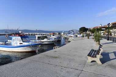 Nessebar Arnavut kaldırımlı sokakları ile eski şehir cape bulunur.