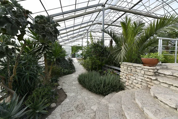 Palacio Reina María Jardín Botánico Balchik — Foto de Stock