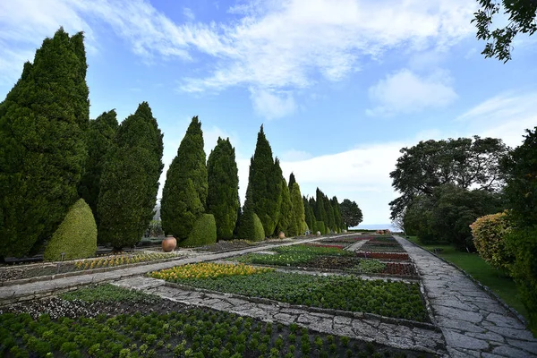 Palace Queen Mary Botanical Garden Balchik — Stock Photo, Image