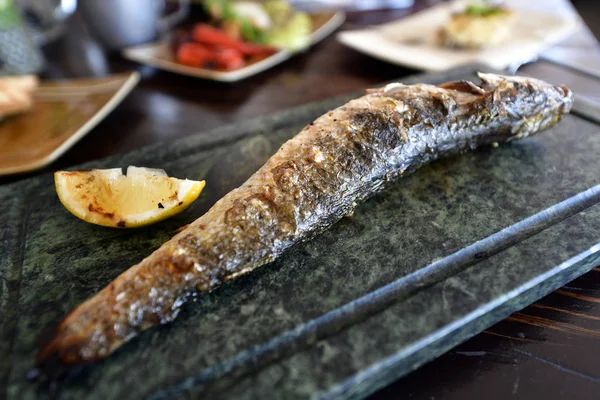 Comida Restaurante Deliciosa Saudável Haute Cozinha — Fotografia de Stock