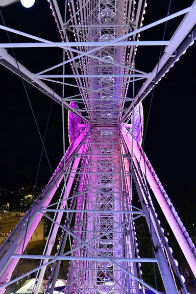 Ferris Wheel Rides Ferris Wheel Mirage Berdyansk Also Mirage Highest — Stock Photo, Image