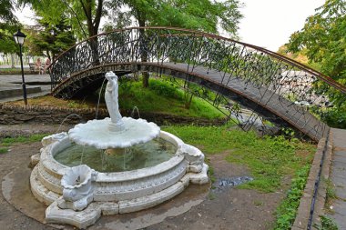 Odessa, Ukrayna 29.07.2019. Odessa'nın başlıca turistik yerlerine gezi.