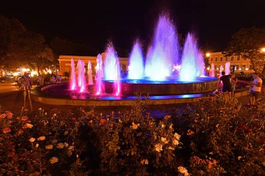 Odessa, Ukrayna 29.07.2019. Odessa'nın başlıca turistik yerlerine gezi.