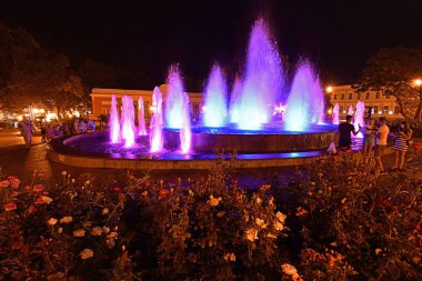 Odessa, Ukrayna 29.07.2019. Odessa'nın başlıca turistik yerlerine gezi.
